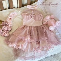 My Favorite 2022 Lost In Rose Land Romantic Mini Dress