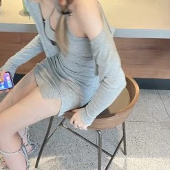 Arilf New Arrivals Barbie Girlfriend Bodycon Mini Dress