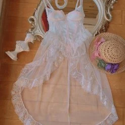 RosySwan [Premium Selected] Paris Night Vintage Lingerie Body Dress