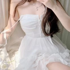 Vita Studio Pure Romance Chiffon Mini Dress