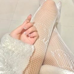 Peiliee Shop Crystal Heart Sticky Nails Set Summer 2022