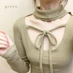RIBERRY [Basic] Soft Angels Multi Wear Sweater Knitwear Basic Collection