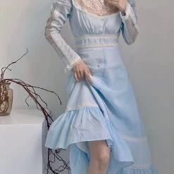 Summer 2022 Princess Diary Vintage Inspired Gunner Sax Style Dress