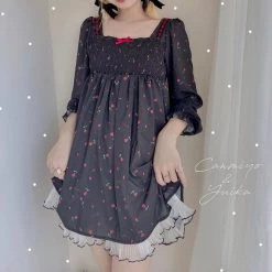 [Mid Season SALE] La Rose Rouge French Lace Dress (Design By Canmi)