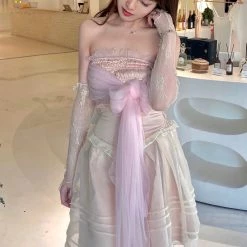 New Arrivals [Premium Selected] Last Dream Soft Yarn Ribbon Bra Top (designer Arilf)