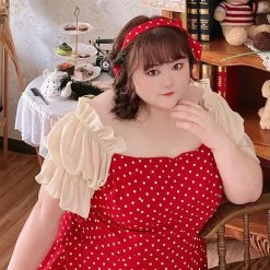 DAJUN [Last Chance] Rose Rum Vintage Dress