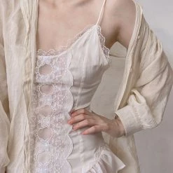 Vintage Inspired Moon Knows My Secret Bodysuit Lace Lingerie