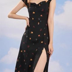 Fruity Fruity Floral Midi Dress (Brand Mummy Cat)