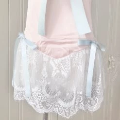 Peiliee Shop [Handmade Lingerie] Peach Melody Lace Top