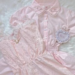 Peiliee Shop New Arrivals [Mid Season Sale] Sweetness Baby Doll Bodysuit Lingerie Loungewear