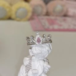 RAN Handmade Jewelry Princess Angela Crown Silver Ring Summer 2022