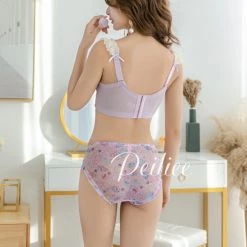 Miss KIKI (Curve Size Included) Mermaid Story Soft Bra Set [Premium Selected Japanese Brand]