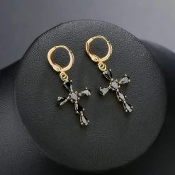 Peiliee Shop Saint Rose Crystal Cross Earring New Arrivals 9 Peiliee Shop Saint Rose Crystal Cross Earring New Arrivals