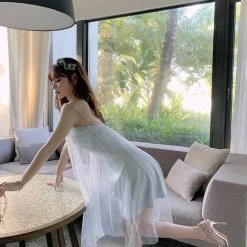 Chic Memories [Premium Selected] Crystal Fairy Diamond Dress New Arrivals