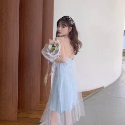 Chic Memories [Premium Selected] Crystal Fairy Diamond Dress New Arrivals