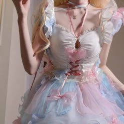 Peiliee Shop [Arilf Anniversary Special] Swan Lake Lolita Dress New Arrivals