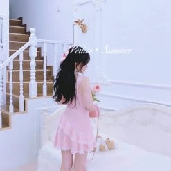 Summer Joy [Premium Selected] Cream Tulip Dress (Designer SJ) New Arrivals