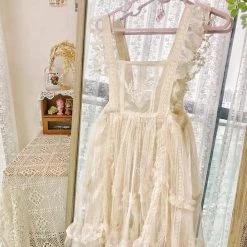 New Arrivals [Premium Selected] Alice Girl In Dream Land Lace Apron