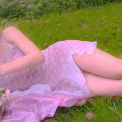 [Premium Selected] Love Diary Cherry Gingham Mini Dress [Designer Arilf] New Arrivals