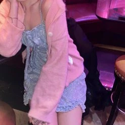 New Arrivals [Premium Selected] Mermaid Tears Glitter Bodycon Dress (designer Arilf)