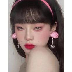 Seven Chen The Dark Rose Earring New Arrivals