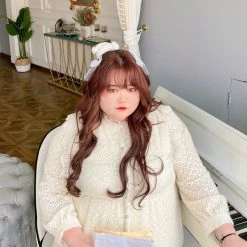 DAJUN New Arrivals [Curve Beauty] Song Of Angels Lace Dress