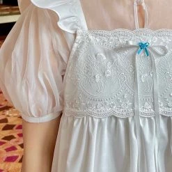 My Ghost Cupid’s Heart Vintage Lace Cotton Dress New Arrivals