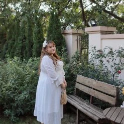 DAJUN Summer 2022 [Curve Beauty] Snow Angel Dress