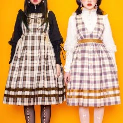 Peiliee Shop [Mid Season SALE] Ribbon Doll Lace Stocking