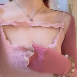 [Premium Selected] Strawberry Yogurt Bodycon Mini Dress (designer Arilf)