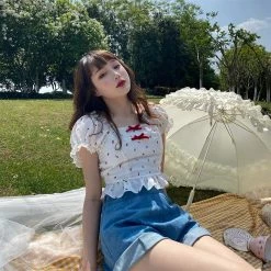 [12 Studio] Lollipop Hearts Shirt