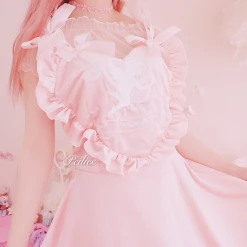 Peiliee 2 Years Anniversary The Dreamy Velvet Dress And Cotton Dress Set New Arrivals