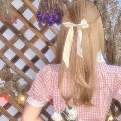 [Premium Selected] Arrived In Dream Land Gingham Dress (designer Rose Candy)