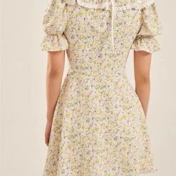 Summer Girls Floral Mini Dress (Brand Mummy Cat) 8 Summer Girls Floral Mini Dress (Brand Mummy Cat)