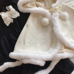 Sleep Doll [Pre-order] Snow Angel Dress Set With Cape Summer 2022