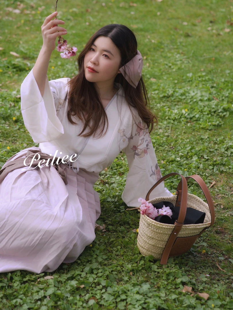 Peiliee Shop Sakura Season Chinese HanFu Style Dress Set 2 Peiliee Shop Sakura Season Chinese HanFu Style Dress Set