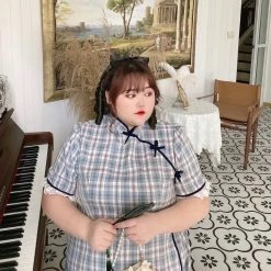 DAJUN New Arrivals [Curve Beauty] Chinese Sweetheart Qipao Dress