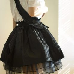 New Arrivals [NOLOLITA] Bunny Coast Apron Skirt ウサギの海岸