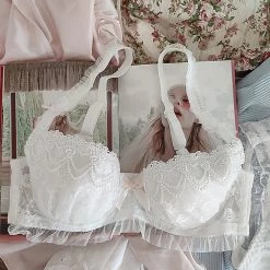 Japanese Lingerie Angel Ribbon For Stars And Roses Bra Set 39 Japanese Lingerie Angel Ribbon For Stars And Roses Bra Set