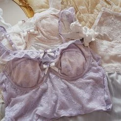 Japanese Lingerie Taro Fudge Lace Bralette New Arrivals