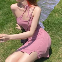 Arilf New Arrivals Barbie Girlfriend Bodycon Mini Dress