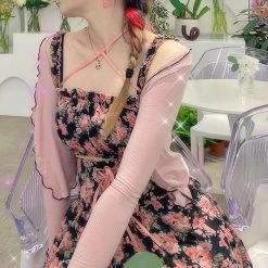 [Premium Selected] Rozen Maiden Floral Set Mini Dress (designer Arilf) New Arrivals