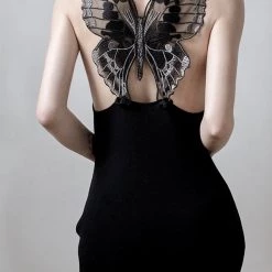 Rose Rosee New Arrivals The Blooming Butterfly Bodycon Midi Dress