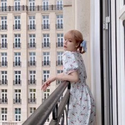 Peiliee Shop X Chic Memories [Exclusive To PeilieeShop ] Oil Painting Girls Dress