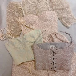 La Mia Eta Floral Vintage Corset