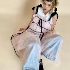 [August Unicorn] Sakura Garden Handmade Dress New Arrivals