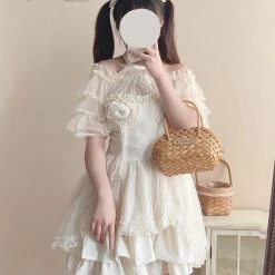 My Favorite 2022 Lost In Rose Land Romantic Mini Dress