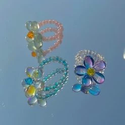 Peiliee Shop Flower Day Handmade Ring