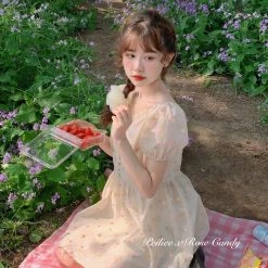 Rose Candy [Customized] Golden Rose Dress