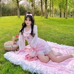 Summer Joy New Arrivals [Premium Selected] Rose Amour Princess Dress Set (Designer SJ)